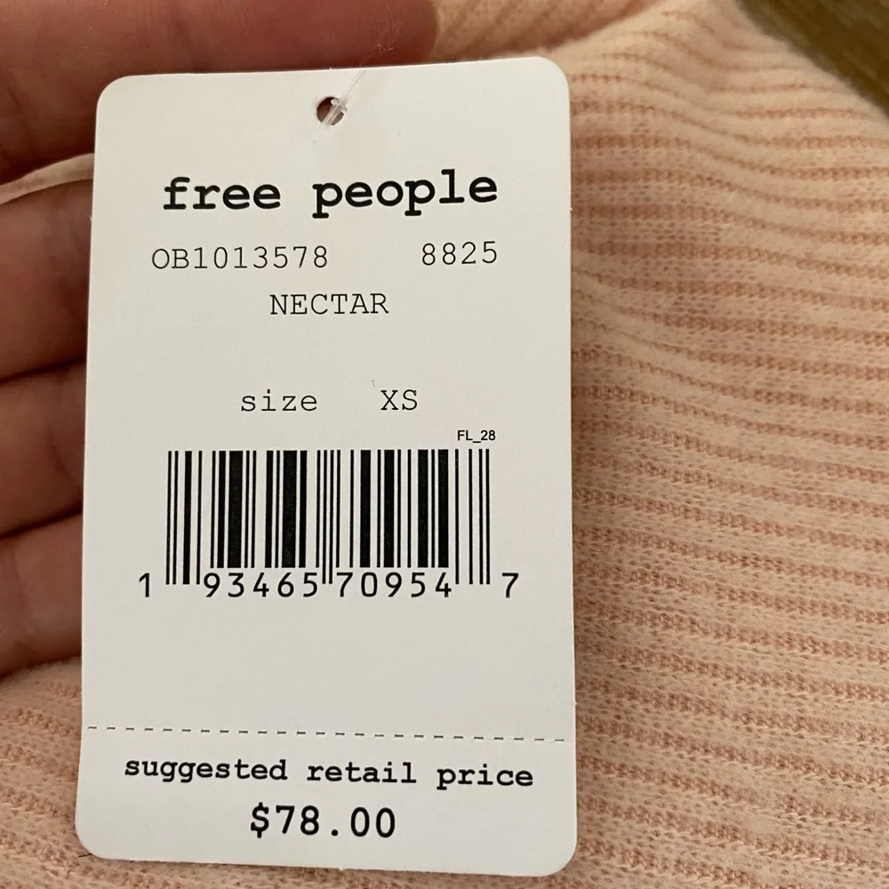 Free people sweater size XS